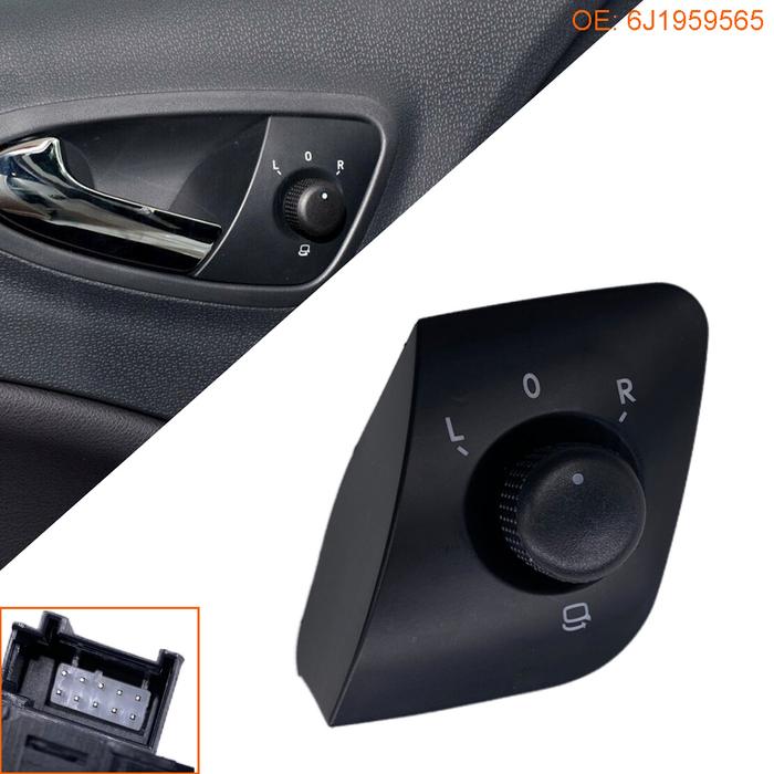 Untuk Kursi Ibiza 2008-2017 Electric Mirror Menyesuaikan Switch