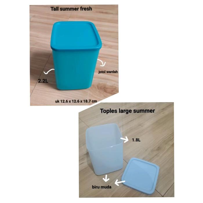 READY ORIGINAL TUPPERWARE  TOPLES SUSU DAN CEMILAN STICK DAN SNACK