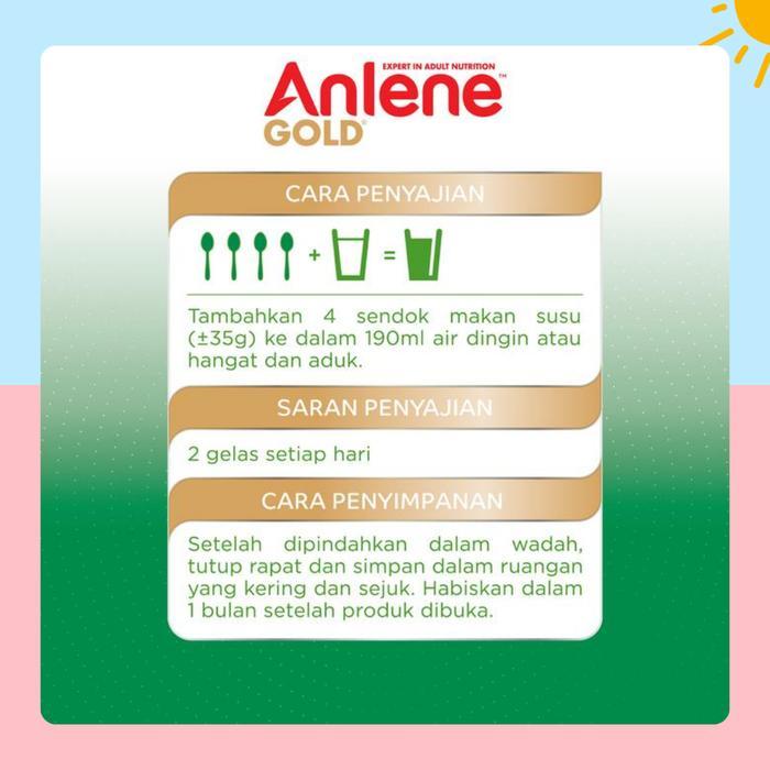 Anlene Gold 5x Susu Bubuk Dewasa Lansia 885 825 gr 885g 825gr