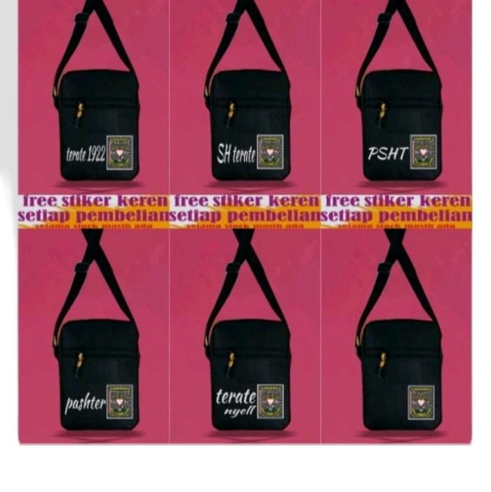 tas slempang pria psht mini free setiker
