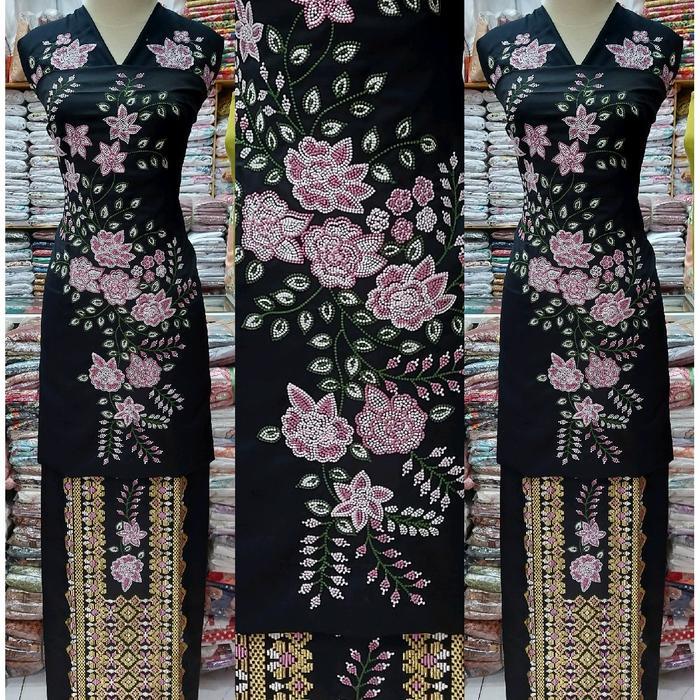 bakal baju kurung songket kapalo samek khas bukittinggi padang