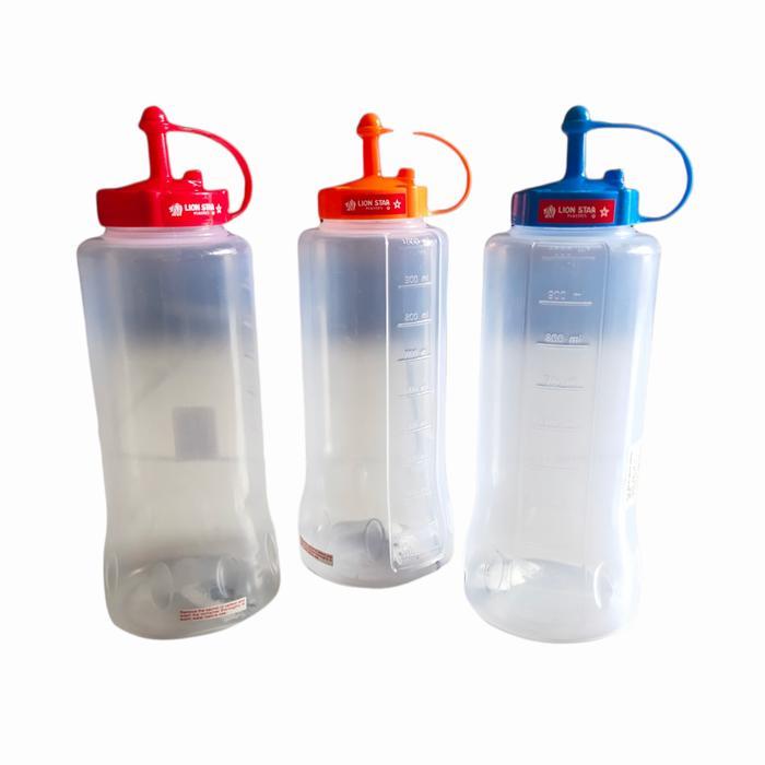 Botol kecap botol saus merk lionstar 1000 ml