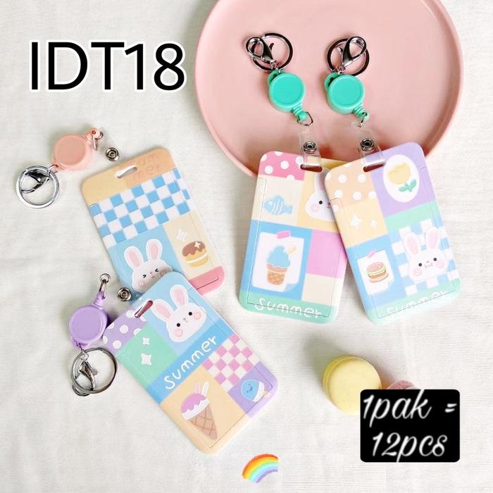 Id Card Gantungan Kartu Nama Id Card Holder