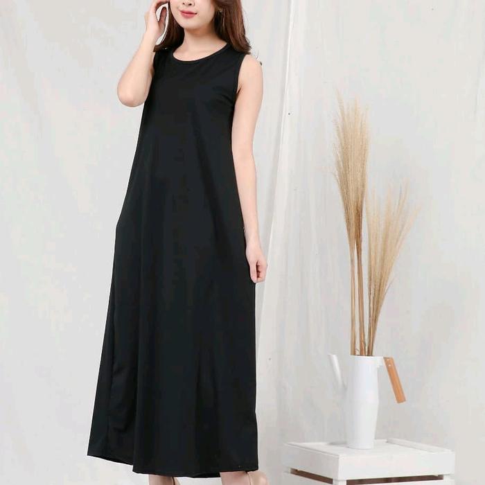 INNER GAMIS SINGLET BAHAN JERSEY/INNER GAMIS/INNER DALAMAN GAMIS