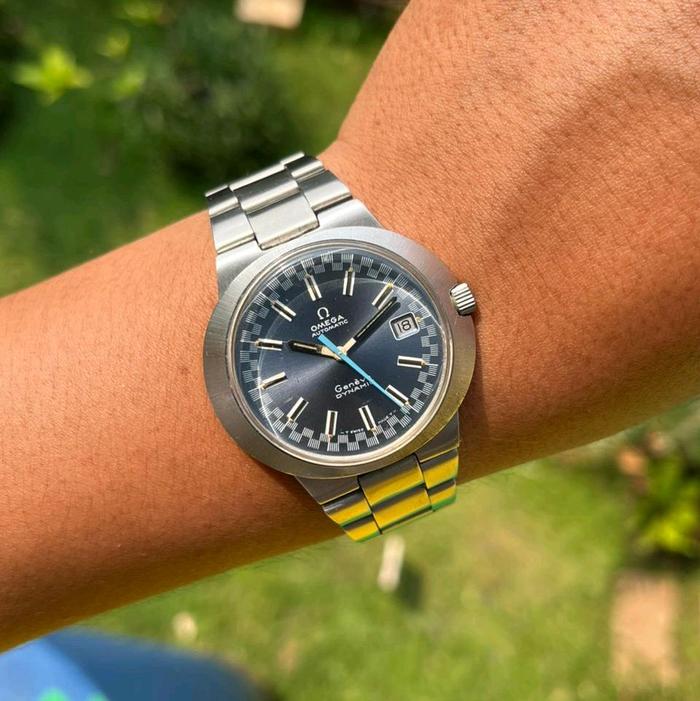 Omega Geneve Dynamic Blue Dial
