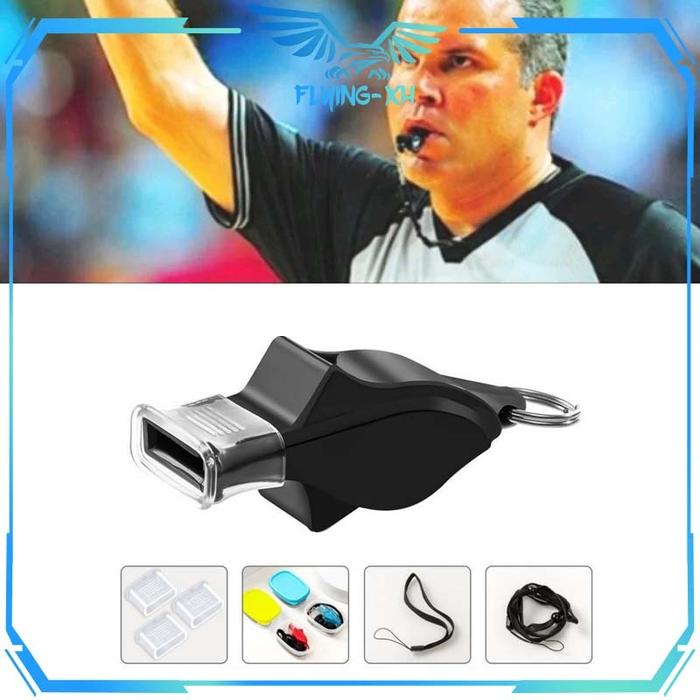 1set Peluit Wasit Peluit Olahraga Pro Pluit Wasit Dolphin Peluit Pelatih Sepak Bola Peluit Wasit Pel
