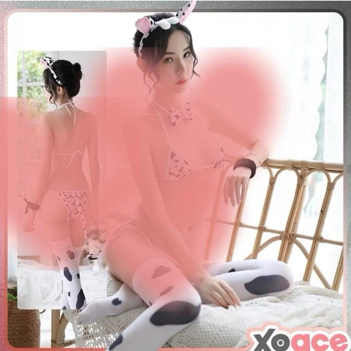 Lingerie cosplay sapi full set