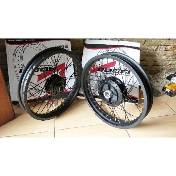 Sepaket Velg Tromol Set Jari2  RX King RxKing Tapak Lebar Ring 18