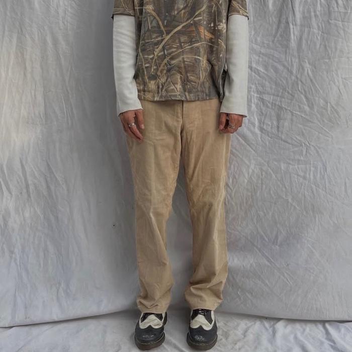 Calgoni corduroy pants cream