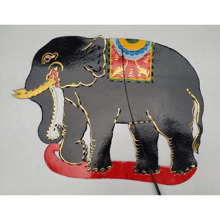 Ready stok wayang Kertas mainan hewan binatang GAJAH 60cm