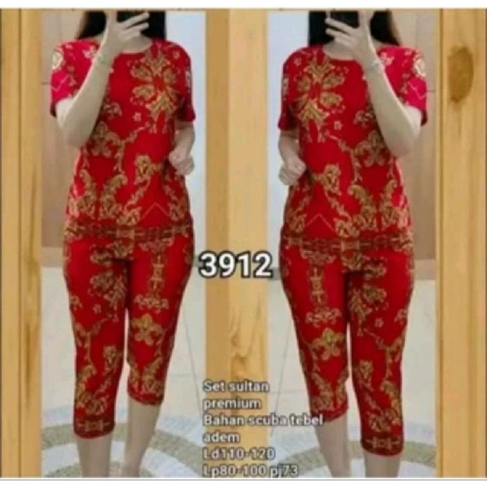 SETELAN SULTAN PREMIUM // BISA COD // MOTIF SULTAN // BAJU TUNIK SULTAN //SETELAN MOTIF SULTAN // SE