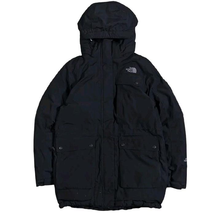 TNF Gore-tex Thermium jacket 100% Original Unisex Pria Hitam Waterproof Wanita Tebal