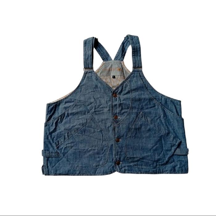 Fieldcore x Banana denim chambray vest