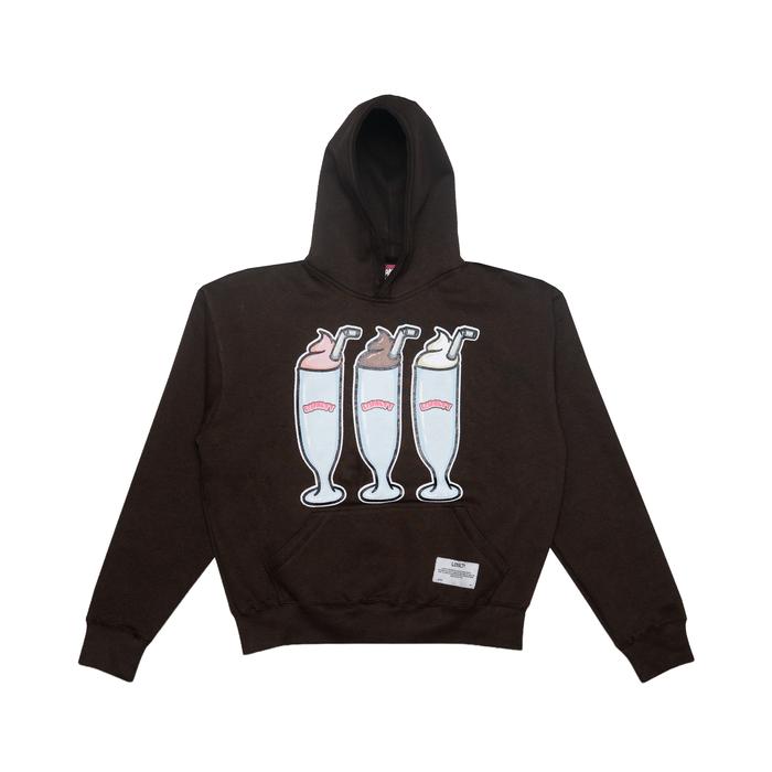 LOYALTY HOODIE "ICE CREAM BROWN LOYALTY" (UNISEX)
