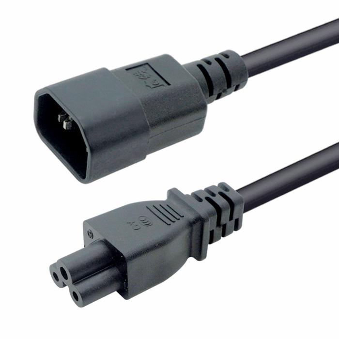 Universal Power Adapter IEC 320 C14 to C5 Adapter Converter C5 to C14