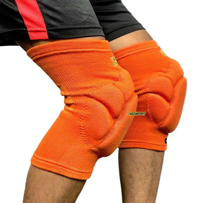 Kneepad Jonas V2 2023 | Kneepad Futsal Jonas | Knee pad Deker Pelindung Lutut Kiper Original Hitam P