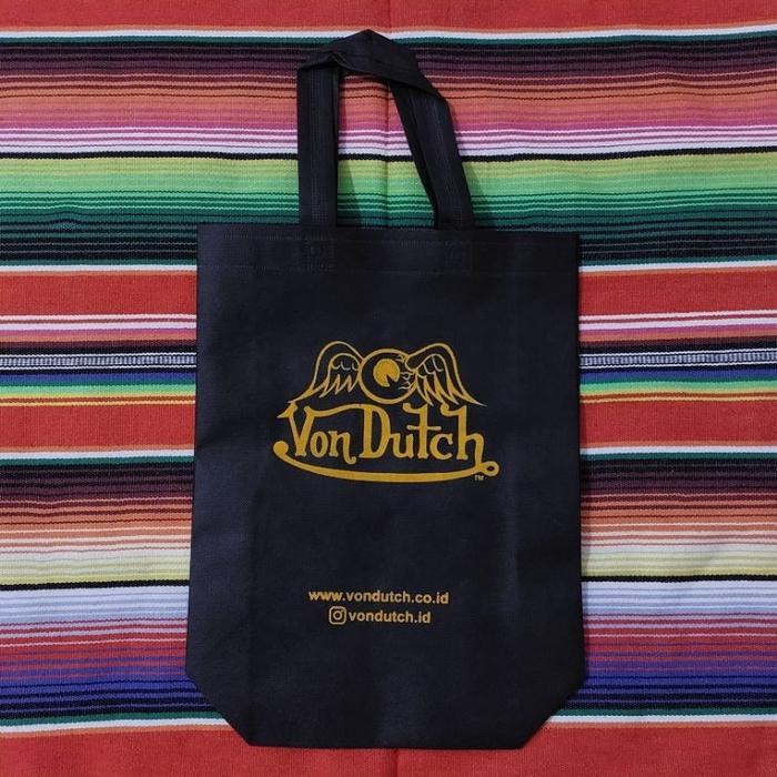 Von Dutch Tas Tote Pria Wanita Multifungsi Stylish Kekinian untuk Sehari-hari dan Belanja