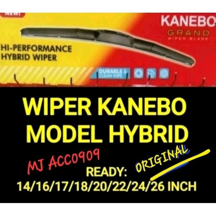 WIPER MOBIL KANEBO MODEL HYBRID ( WIPER DEPAN)