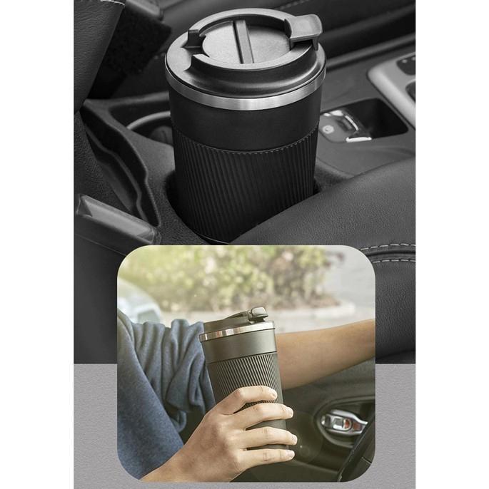 Mug Coffee Gelas Air Minum Tahan panas Dingin Termos Stainless Steel