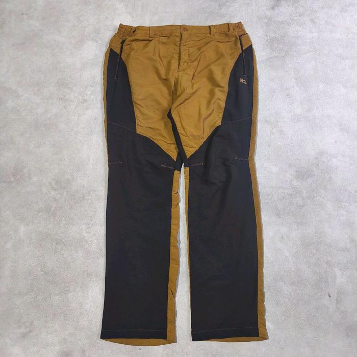 Celana panjang outdoor hiking gunung k2 coklat Softshel thermal bekas