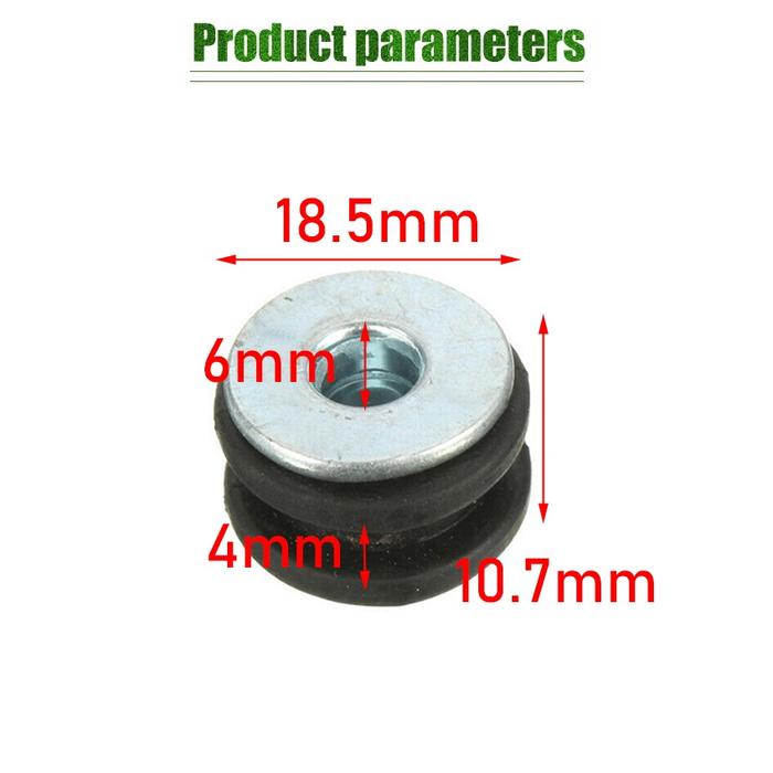 10 Set Karet Ring Bosh Bos Body Bodi Motor Universal Grommet Karet Visor Windshield Winsil Karet Gan
