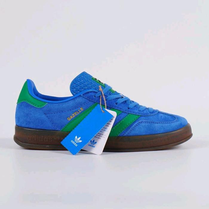 ADIDAS GAZELLE INDOOR BERN BLUE GREEN 100% BNIB