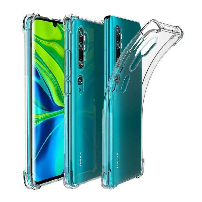 [HANYA CASING !] Phone Case Compatible With Case Xiaomi Mi Note10 Pro Soft Case AntiCrack Airbag *
