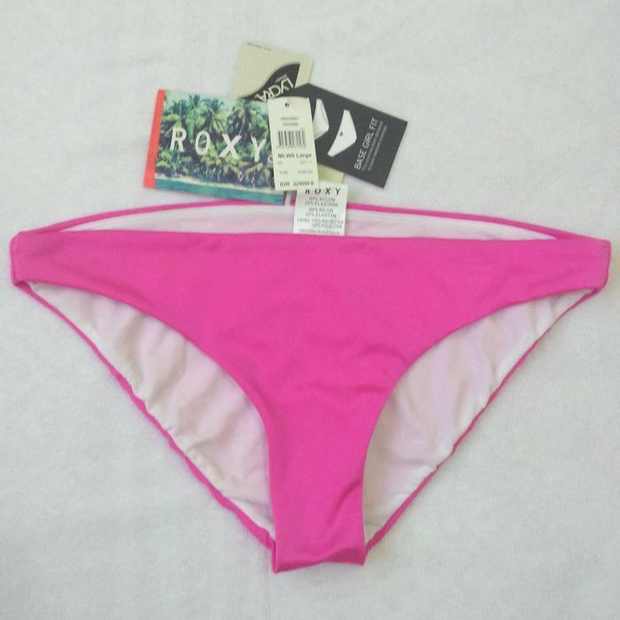 TERLARIS Roxy Tropicana Basegirl Bikini Bottom - Neon Pink READY