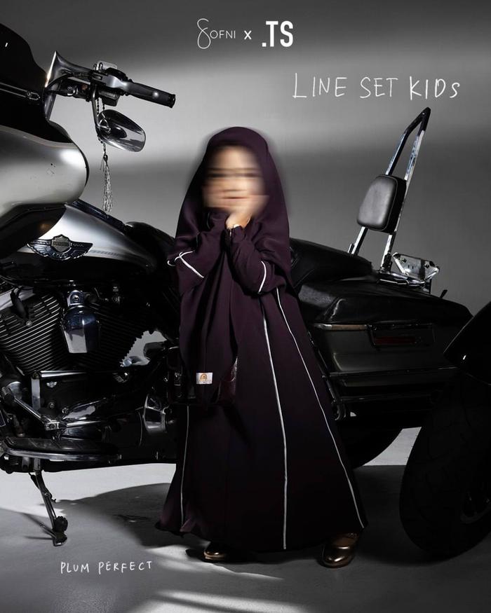 In'am Gallery | Abaya Kids Set Line by Sofni