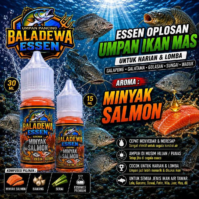ESSEN RAHASIA GACOR ESSEN MANCING KHUSUS IKAN MAS NILA LELE PATIN NILEM  UNTUK DI KOLAM DAN DISUNGAI