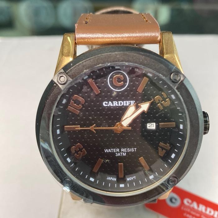 Jam tangan Analog Cardiff pria