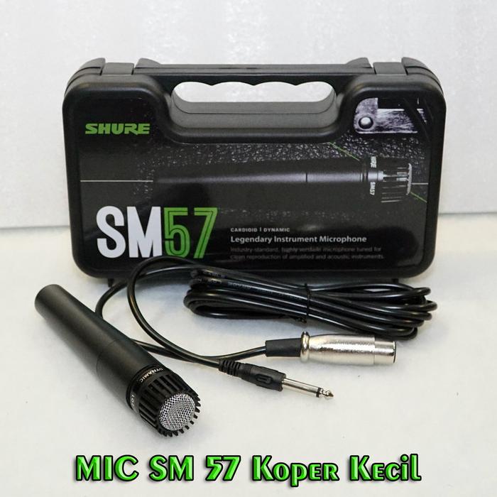 Mic Kabel SM 57 + KOPER / Mic Instrumen Cable SM57 / Mic Vocal SM-57 / Mic Gendang SM - 57