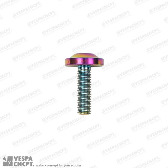 Baut Titanium Flat Cover Shock Rainbow Vespa Sprint Primavera Lx S Gts