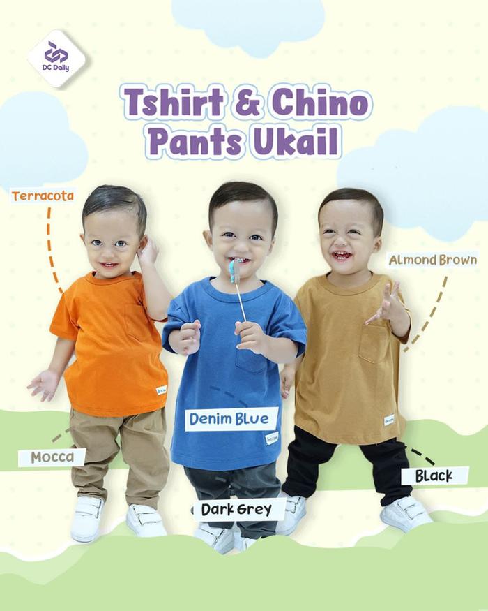 Deary Castle - Tshirt Kaos Unisex Anak Ukail Baju Fashion