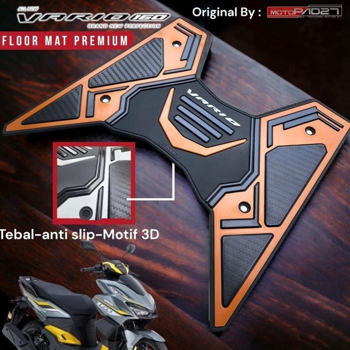 MOTOPAD27 Karpet Vario 160 Karpet Pijakan Kaki Vario 160 Bordes Vario 160