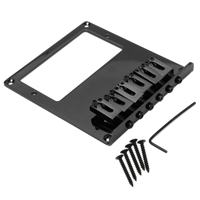 6 Saddle Tele Bridge Tailpiece Tele Humbucker TL Guitar Bridge for