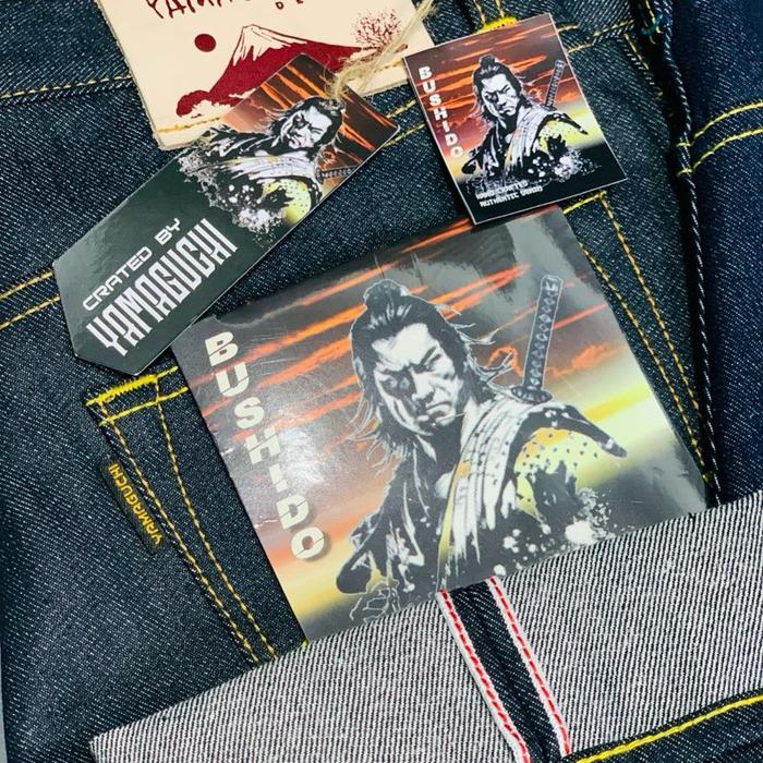 Yamaguchi Denim 15 oz raw denim Sanforized artikel bushido Size 26-40
