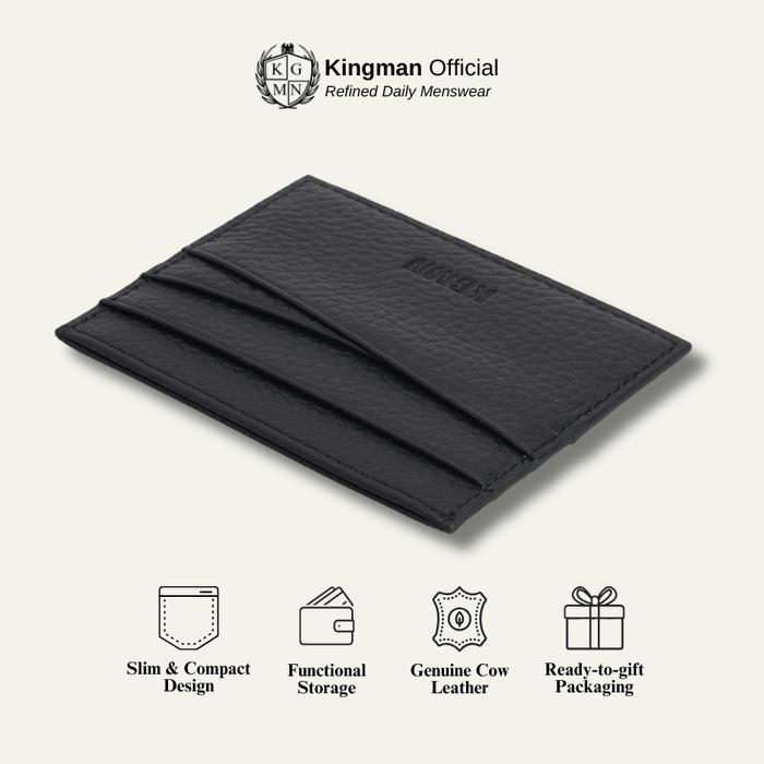 KGMN - Fermont Card Holder Kulit Sapi Asli Premium Kualitas Import - DK4B