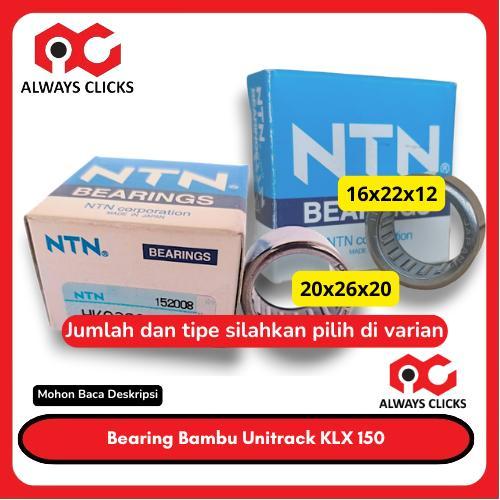 Bearing Bambu Unitrack KLX Set - Laher Bambu Unitrack KLX - Needle Bearing Unitrack KLX untuk Motor