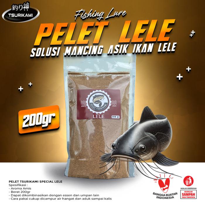 Pelet Tsurikami Special Nila Patin dan Lele gram Aroma Harum dan Amis
