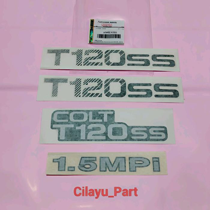 sticker T120SS 1,5 mpi injeksion ori stiker t120ss harga satu set ori