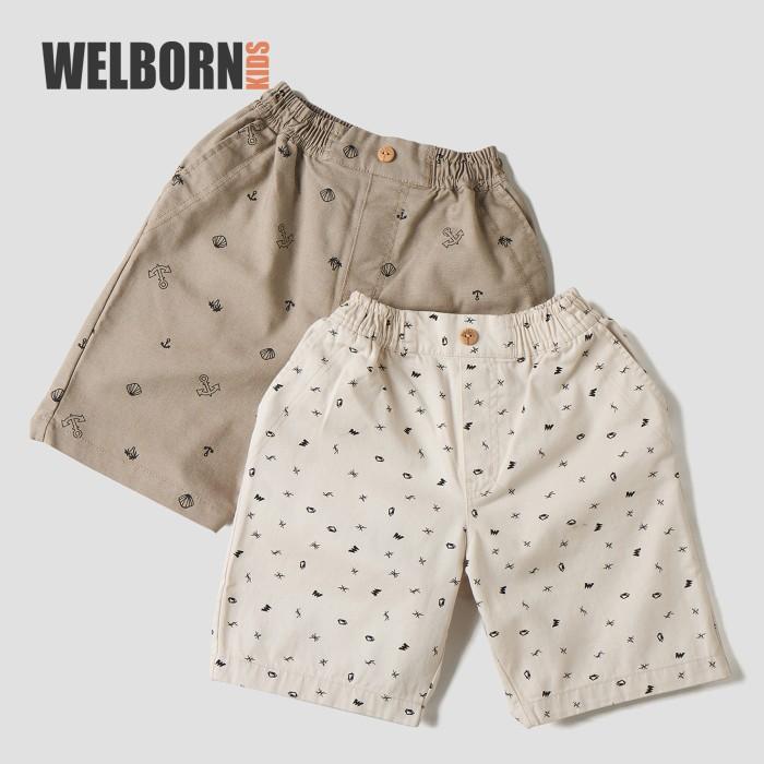 Welborn Kids Jonas Pants Celana Pendek Katun 4-14 Tahun Anak Laki Laki