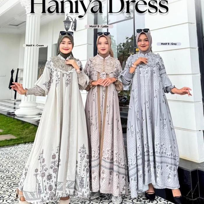 Haniya Dress By JP Journey Scarves Gamis Syari