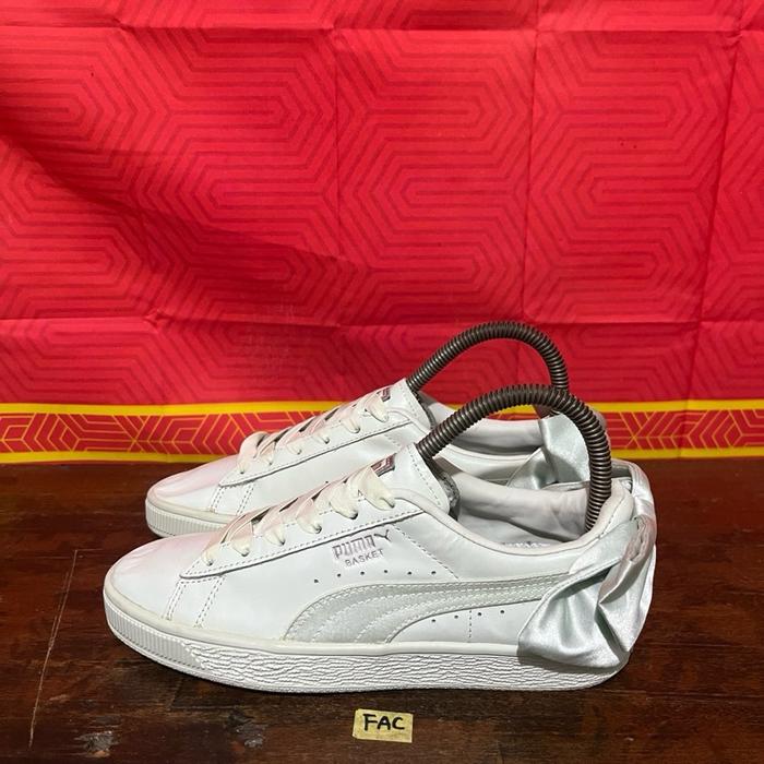 Sepatu second ori puma basket bow size 36