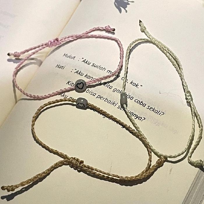 Gelang Simple couple bestie/pasangan