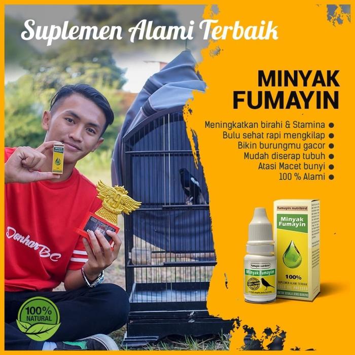 Konslet Joss Vitamin Penggacor Burung Murai Lovebird Kacer Kenari