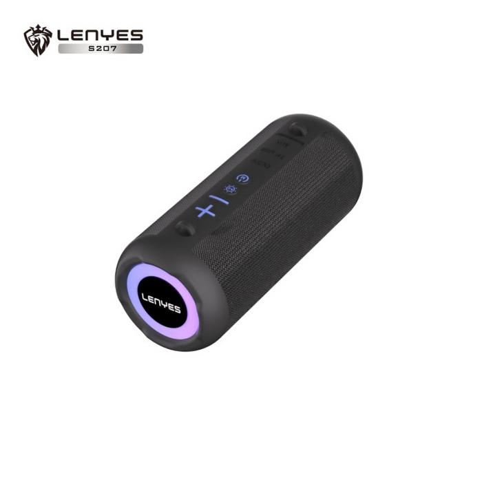 SPEAKER LENYES S207 TWS LEG COLOURFUL LIGHTS WIRELESS 5.0 S-207 Grosir