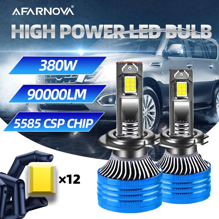 380W H7 Led Canbus Headlight Led H4 H11 H1 Led Headlight H8 H9 9005