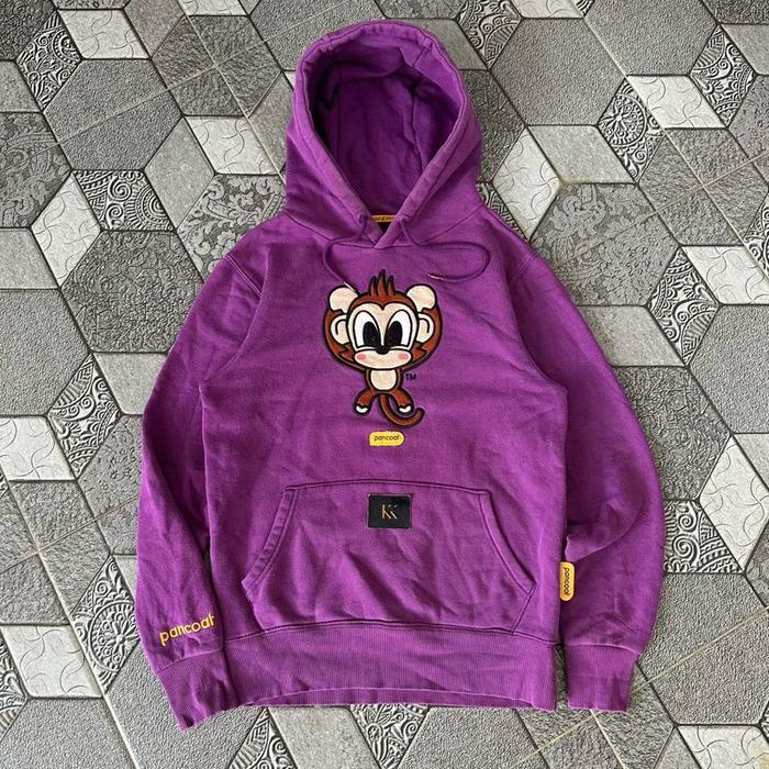Pancoat Monkey Purple Sweatshirt Hoodie
