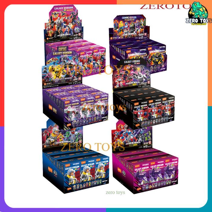 Blind Box Blokees Transformers Action Figure One Optimus Prime Megatron Galaxy Version Shining
